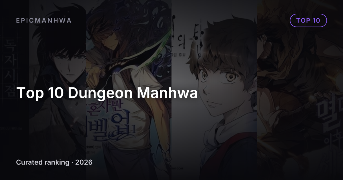 Top 10 Dungeon Manhwa