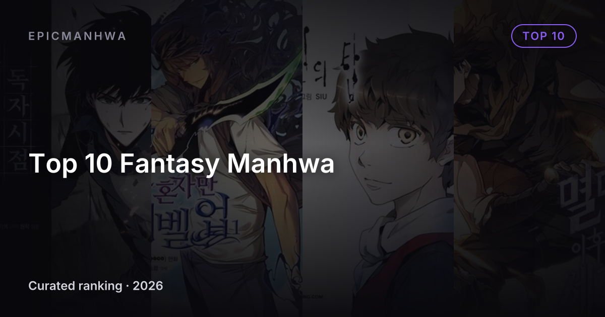 Top 10 Fantasy Manhwa