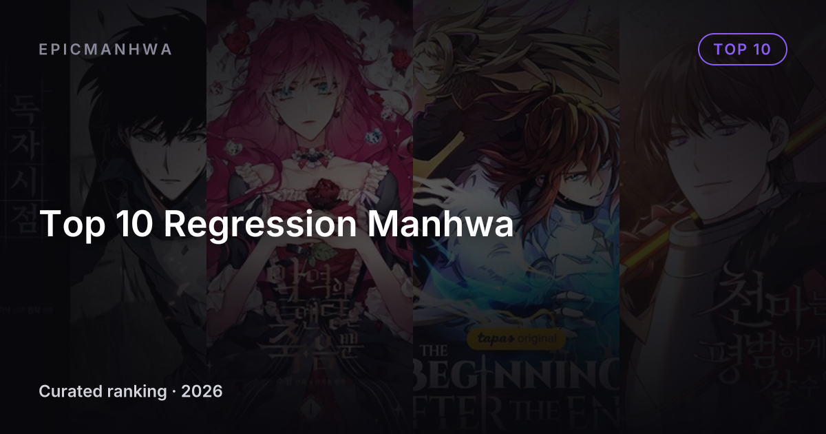 Top 10 Regression Manhwa