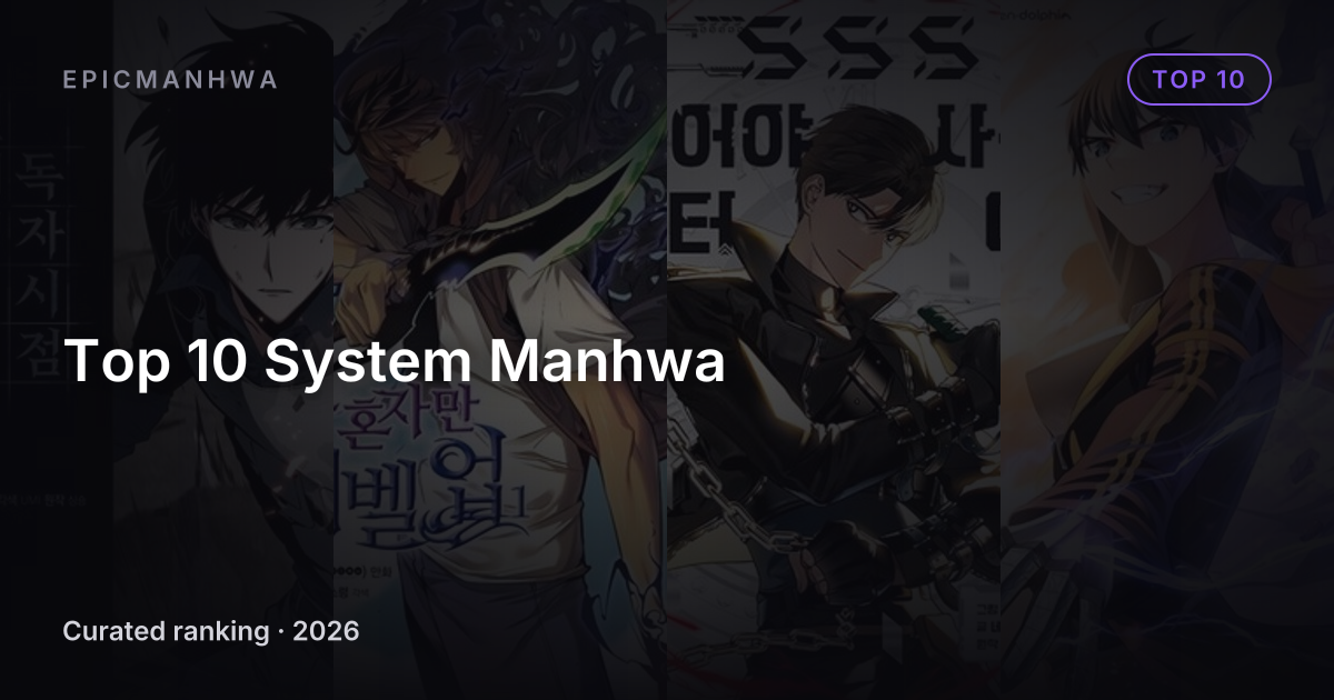 Top 10 System Manhwa